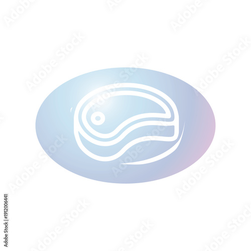 Meat icon design template