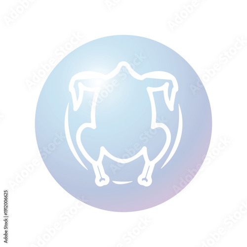 Meat icon design template