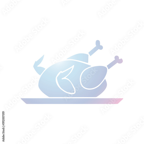 Meat icon design template
