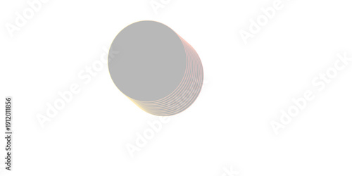 Brown egg on white background