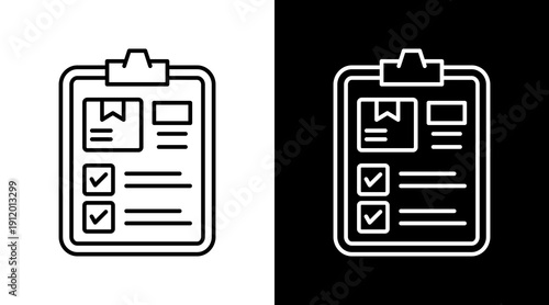 Product Compliance White Icon Set Design