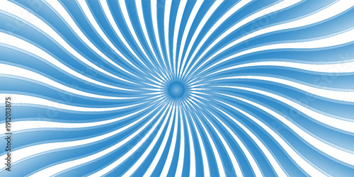 Light blue sun rays background design template