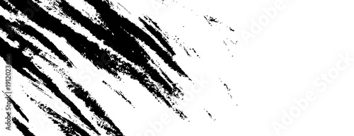 abstract brushstroke black color splatter Ink texture. vector eps10