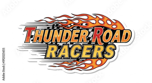 Thunder Road Racers Logo Design.