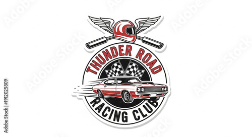Thunder Road Racing Club Logo.