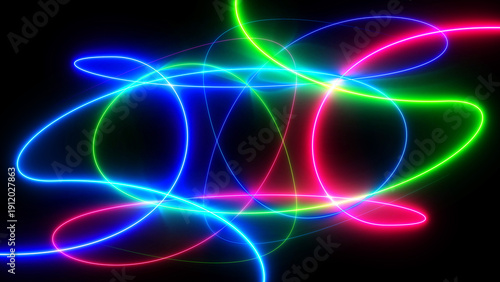 energia, fasci di luce, scie luminose, groviglio, luce, laser, velocità, particelle