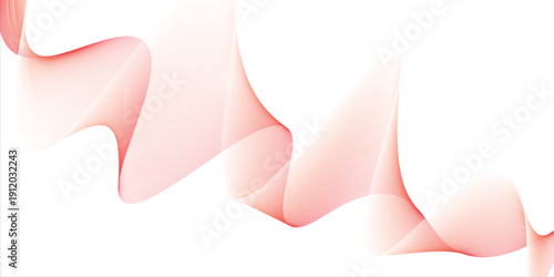 Abstract Red Wave Design on White Background. eps vector texture new