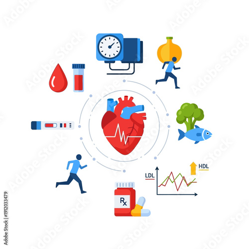 Healthy Heart Lifestyle: Diet, Exercise, Medication, Blood Tests & Blood Pressure
