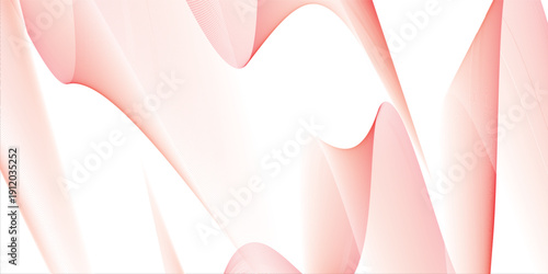 Abstract Red Wave Design on White Background. eps vector texture new