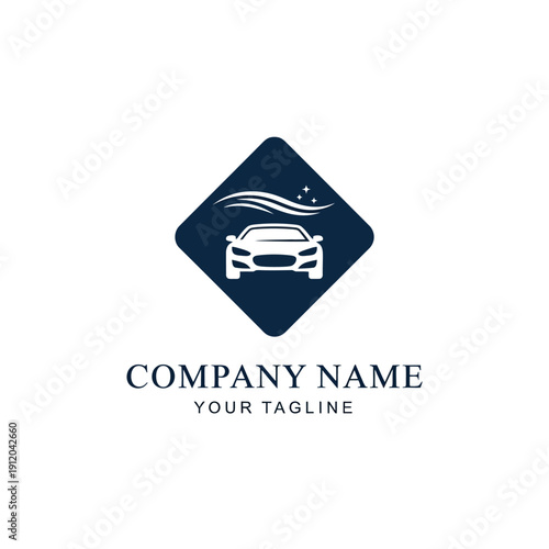 Car Logo Design Template for Company.