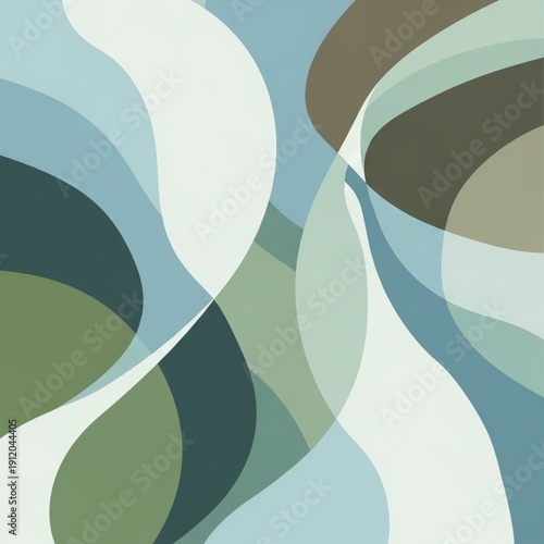 Abstract geometric wave lines background