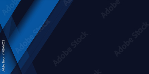 Dark blue modern business abstract background. Vector illustration design for presentation, banner, cover, web, flyer, card, poster, wallpaper, texture, slide, magazine, and powerpoint