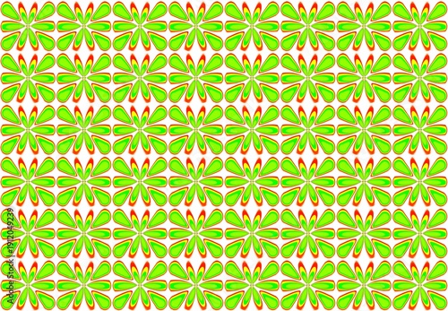 70s Inspired, Bold Geometric Patterned Wallpaper ,Background