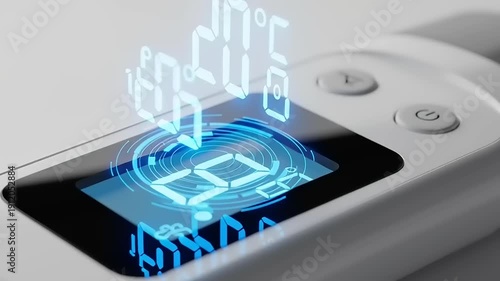 Smart Thermostat Temperature Control Device.