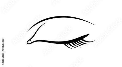 Minimalist line art illustration of a hand holding a sprouting plant, symbolizing growth, new beginnings, and eco-friendliness.