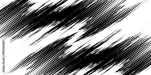 Abstract speed line style dark blue halftone banner design template. Elegant vector illustration. modern. eps10