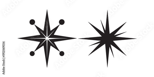 Sensory triggers glare vector silhouette illustrating light sensitivity and visual discomfort awareness concept.