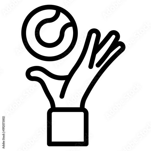 padel balls  icon vector illustration