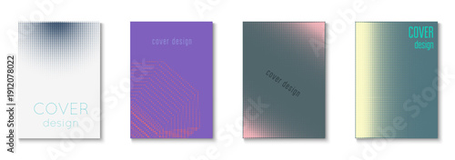 Wave Texture Set. Modern Shapes In Tech Layout. Dynamic Design For Hipster Folder. Party Flyer. Minimalist Book Pattern. Geometric Abstract Poster. Trendy Wave Texture