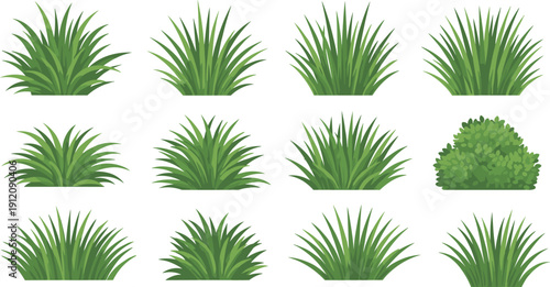 Black Silhouette Illustration of Seven People Cleaning Depicting Mopping, Vacuuming, Bucket Carrying, Spray Bottle Use, and Hygiene Concept