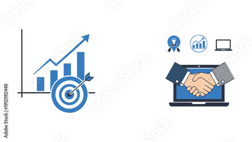 Minimalist icon representing a vector graphics file format