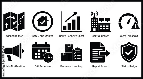 Icons for business and finance concepts