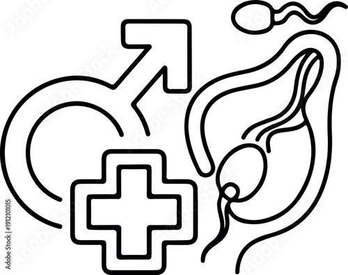 Medical cross arrow symbol healthcare direction vector illustration isolated on white background for hospital clinic campaign