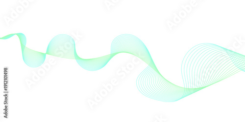 Abstract blue and colorful wave background featuring flowing gradient vector lines and liquid motion shapes for a modern digital wallpaper design