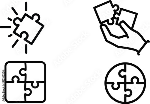 Collection of various car silhouettes and crash scene