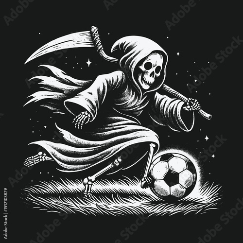 Grim Reapers Game: A Darkly Humorous Take on Soccer.