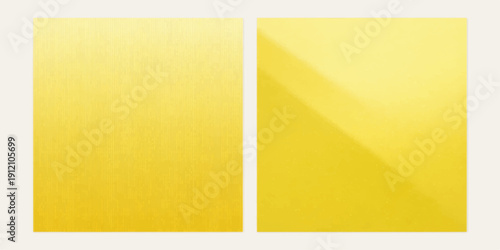Yellow sticky note on a blank notepad with shadow and clip