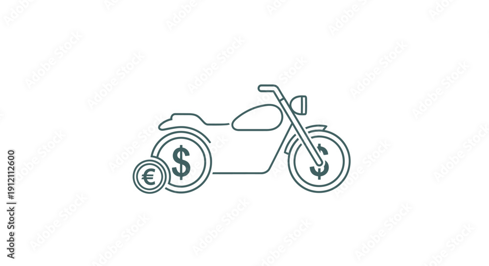 Fototapeta premium Conceptual illustration of food items arranged within a fingerprint symbol