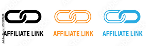 Affiliate link logo variations