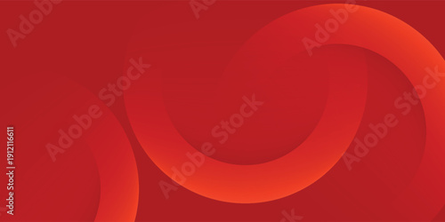red gradient colorful background of curve with blank space for business presentation circle banner. eps 10