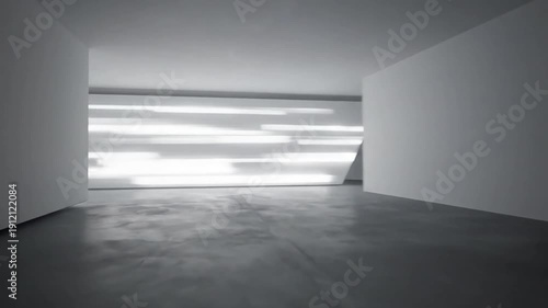 Wallpaper Mural Abstract Light Trails Dynamic streaking light creating futuristic patterns in a dark interior. Torontodigital.ca