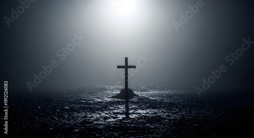 Good friday reflection a somber cross of sacrifice and redemption
