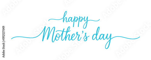 Hand-drawn lettering for Mother's Day, vector illustration isolated
