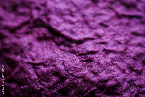 Wallpaper Mural Extreme close up of purple handmade paper clay with a structure and rough texture. Paper recycling. Selective soft focus, shallow depth of field. Torontodigital.ca
