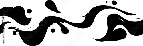 Abstract blotch shape. Liquid shape elements. Set of modern graphic elements. Fluid dynamical colored forms banner. Gradient abstract liquid shapes. Vector illustration.