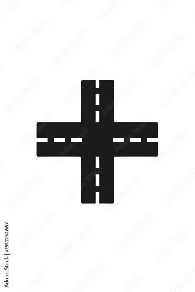 Obraz premium 3d silver cross