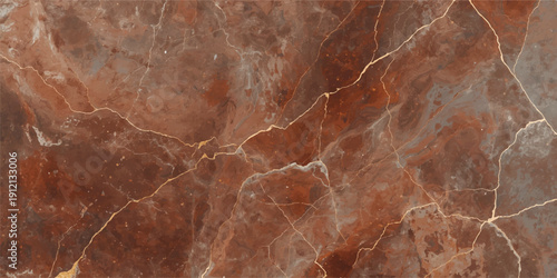 Rust Brown Marble Texture EPS Vector Background for Ceramic Tile, Flooring Surface, Wall Cladding, Packaging Design, Branding Backdrop, Interior Decor Material, Luxury Stone Adobe Illustrator Artwork