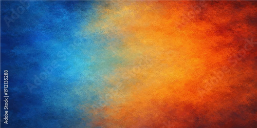 Abstract colorful grunge background featuring vintage watercolor texture and retro stripes with vibrant pink orange and yellow paint patterns on an aged paper canvas backdrop