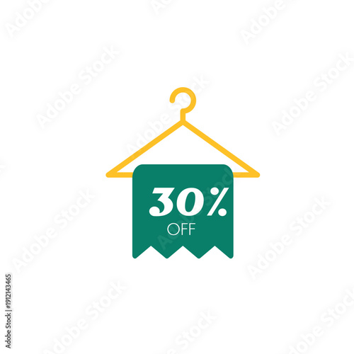 30 Percent Off Hanger Tag Sale