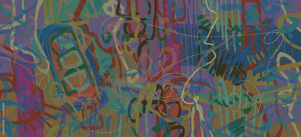Obraz premium Abstract image for printing. Picture for modern interiors. The picture is painted by hand on a tablet.