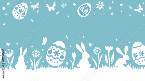 Fotografía Underwater scene with various sea creatures and bubbles in a light blue ocean Ve