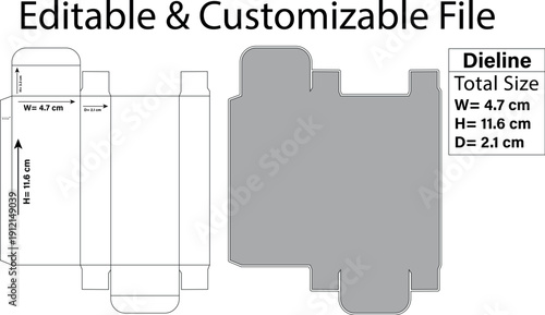 Dieline Layout package design, dieline custom template box design, Custom dieline template format, diecute template and box design.