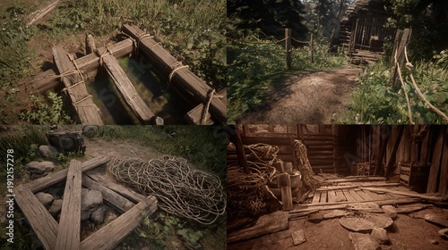 Rustic_but_deadly_traps_like_bear_traps_dynamite_and_tripwire