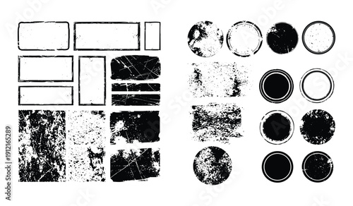 Sequential Binary Image Segmentation Process With Circular Mask Overlays In Black And White