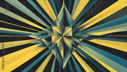 abstract background with rays