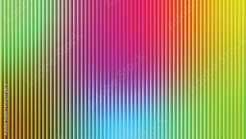 Rainbow spectrum vertical stripes for wave and digital background